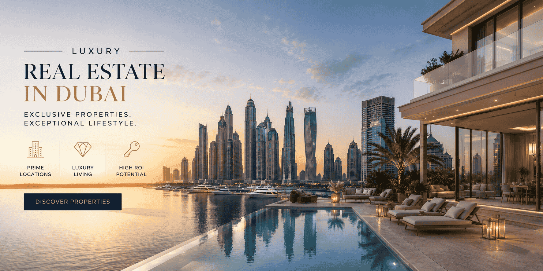 Immobilier de luxe à Dubaï